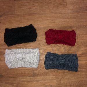 4 piece Knit Headband